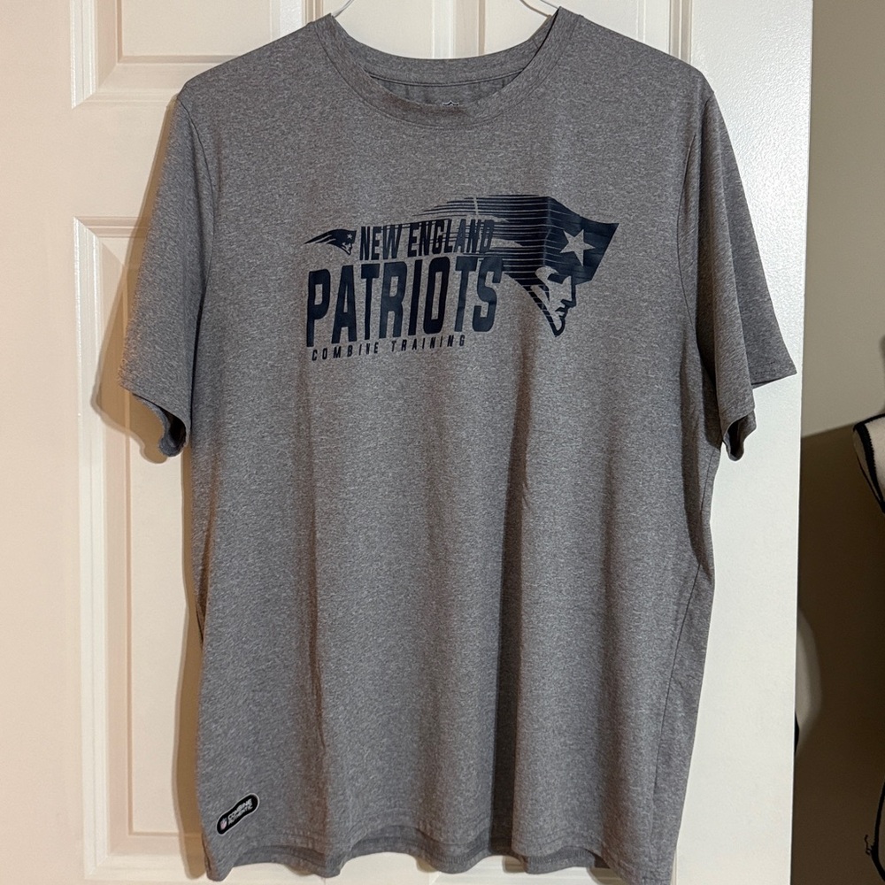 New England Patriots Gray Combine Performance T-Shirt